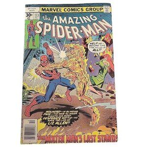 1977 The Amazing Spider-Man #173 Marvel Molten Man Liz Allen Peter Parker
